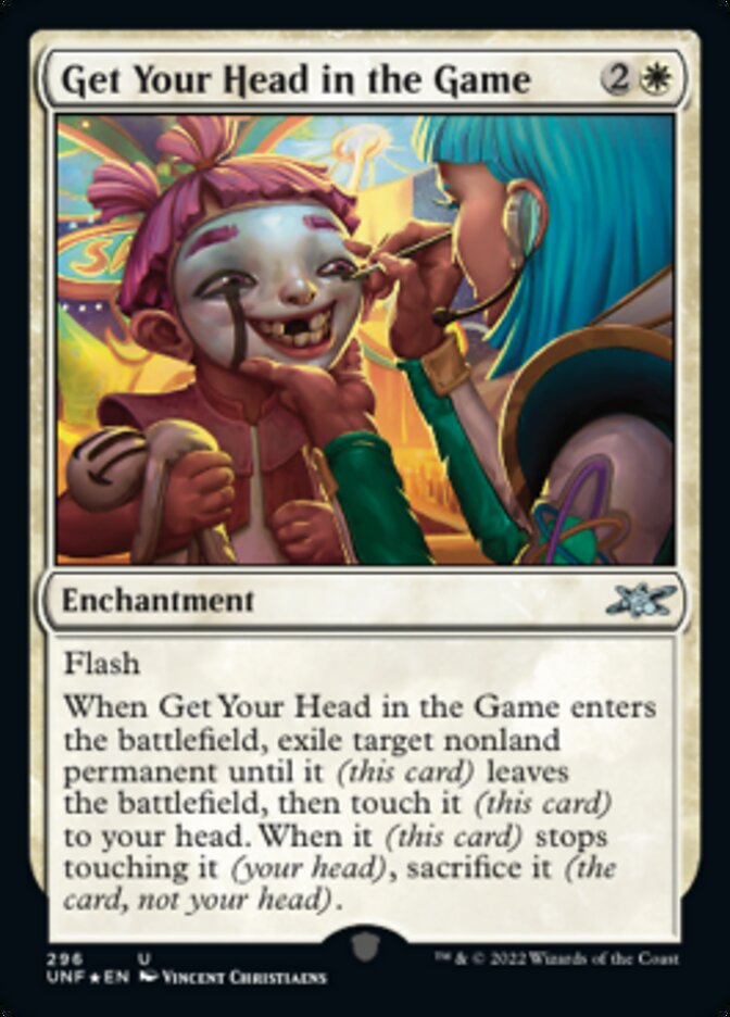 Get Your Head in the Game (Galaxy Foil) [Unfinity] - Magic: The Gathering - Card Brawlers | Quebec | Canada |