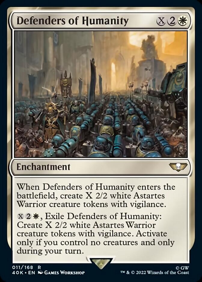 Defenders of Humanity [Warhammer 40,000] - Magic: The Gathering - Card Brawlers | Quebec | Canada |