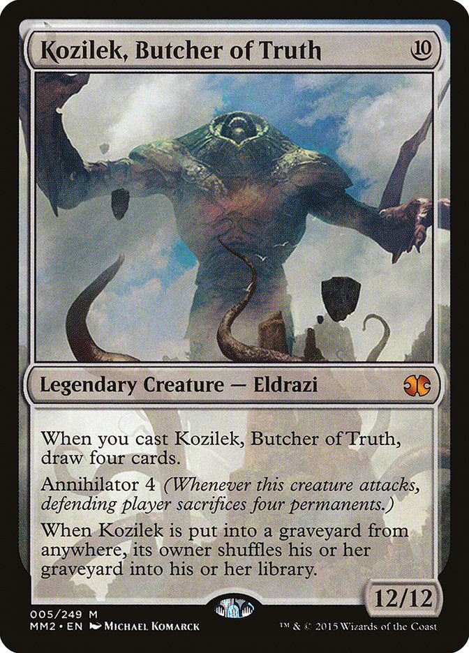 Kozilek, Butcher of Truth [Modern Masters 2015] - Magic: The Gathering - Card Brawlers | Quebec | Canada |