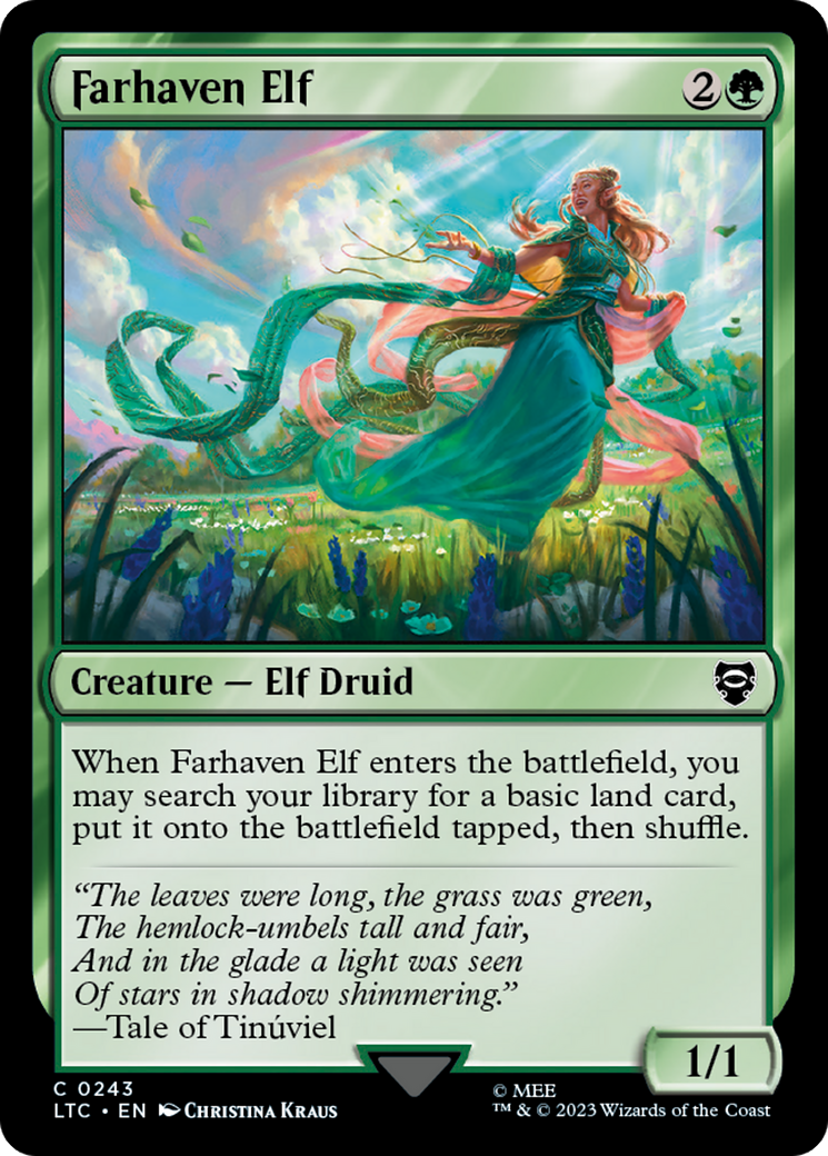 Farhaven Elf [The Lord of the Rings: Tales of Middle-Earth Commander] - Magic: The Gathering - Card Brawlers | Quebec | Canada |