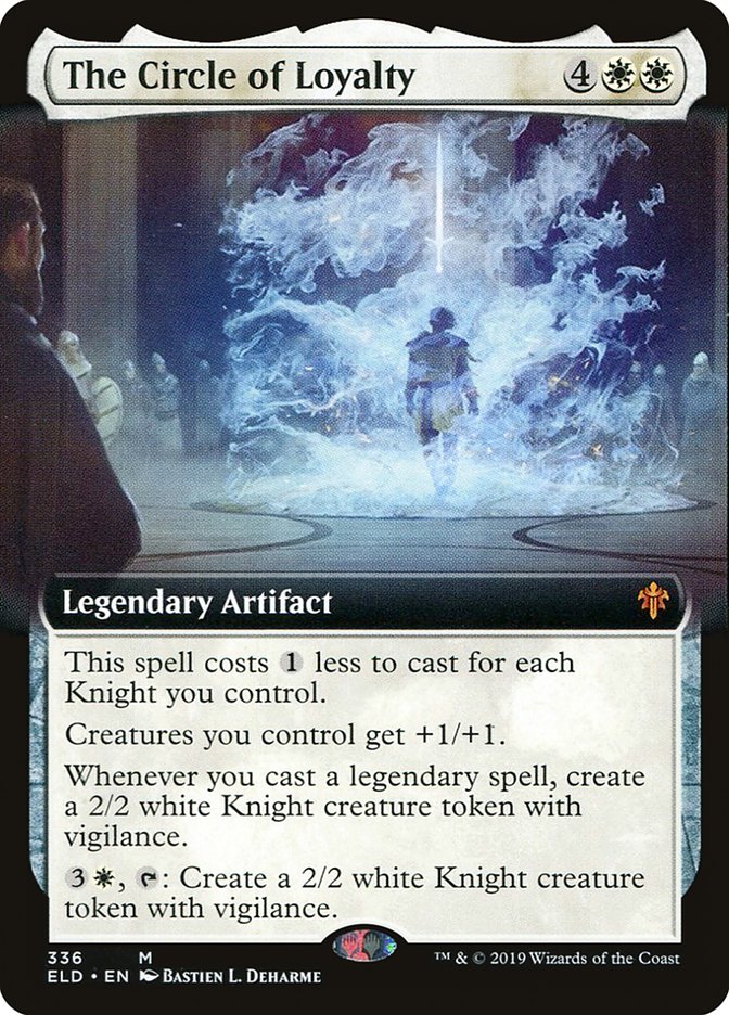 The Circle of Loyalty (Extended Art) [Throne of Eldraine] - Magic: The Gathering - Card Brawlers | Quebec | Canada |