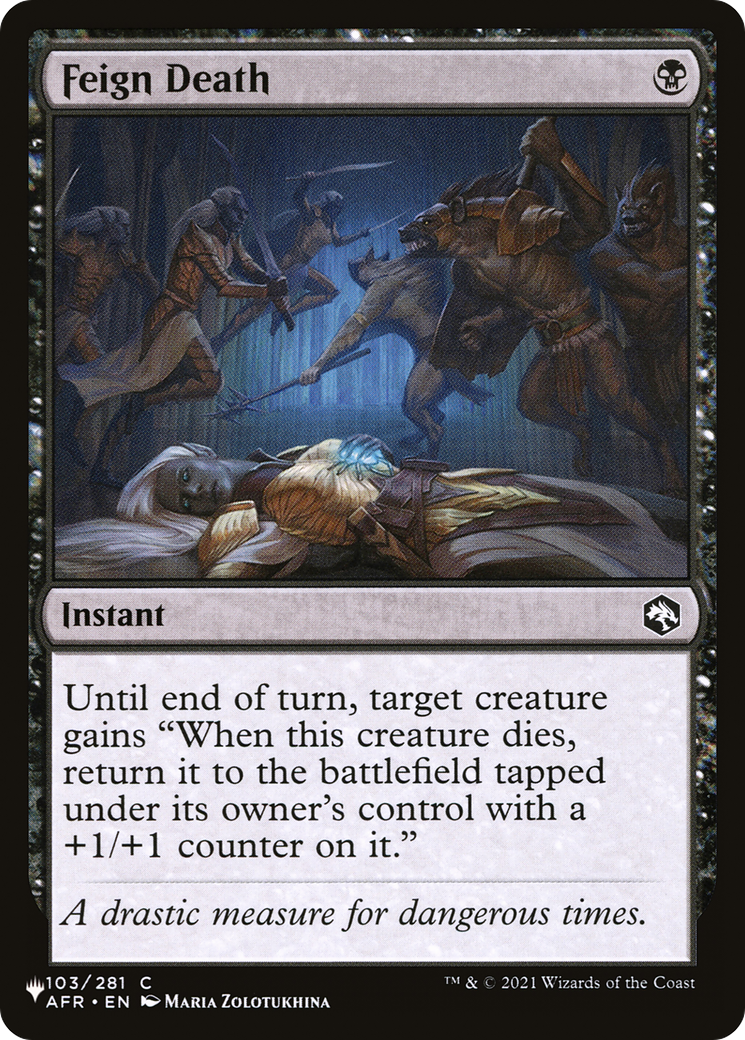 Feign Death [The List] - Magic: The Gathering - Card Brawlers | Quebec | Canada |