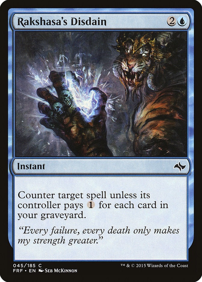 Rakshasa's Disdain [Fate Reforged] - Magic: The Gathering - Card Brawlers | Quebec | Canada |