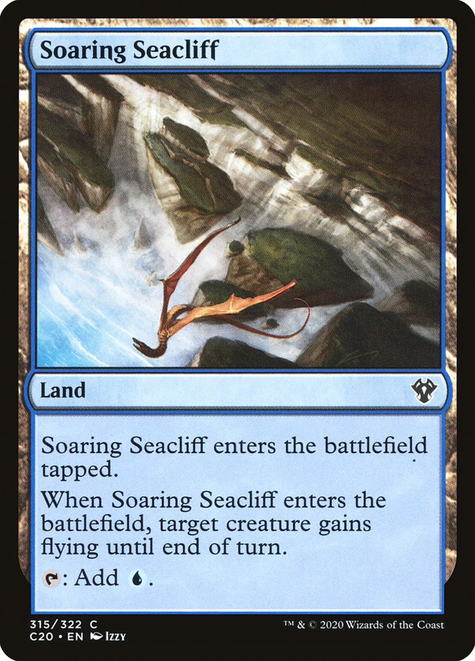 Soaring Seacliff [Commander 2020] - Magic: The Gathering - Card Brawlers | Quebec | Canada |
