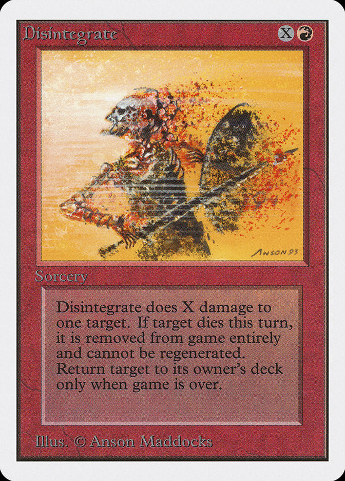 Disintegrate [Unlimited Edition] - Magic: The Gathering - Card Brawlers | Quebec | Canada |