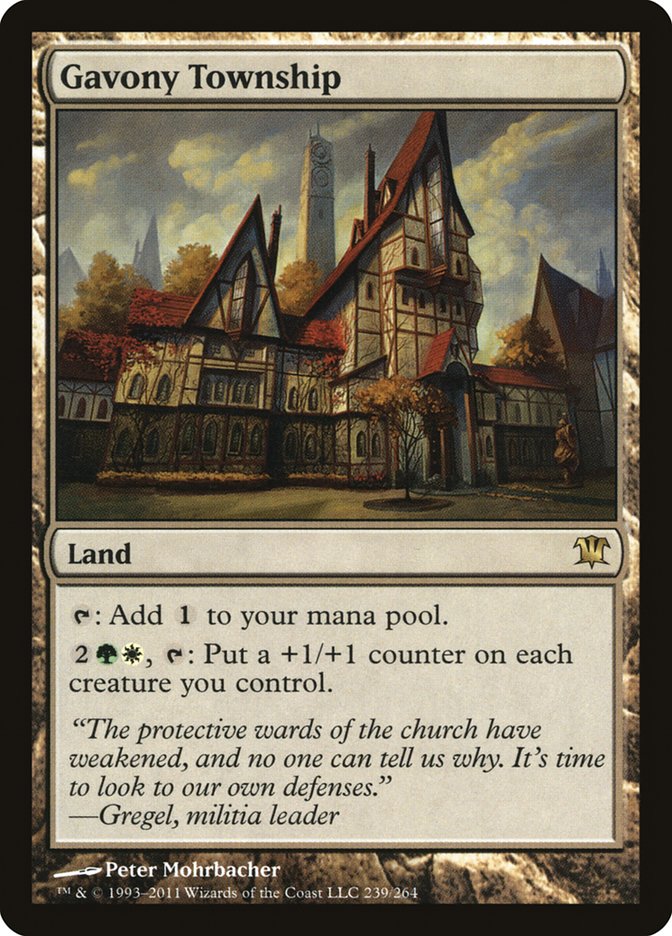 Gavony Township [Innistrad] - Magic: The Gathering - Card Brawlers | Quebec | Canada |