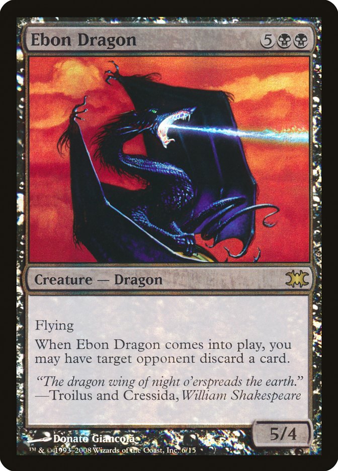 Ebon Dragon [From the Vault: Dragons] - Magic: The Gathering - Card Brawlers | Quebec | Canada |