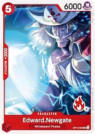 Edward.Newgate (Ace Deck) (OP12-002) - Set Sail Deck Set - Card Brawlers