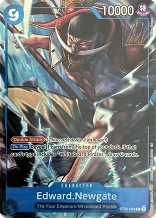 Edward.Newgate (Premium Card Collection -6 assort vol.1-) (ST22-003) - One Piece Promotion Cards Foil - Card Brawlers
