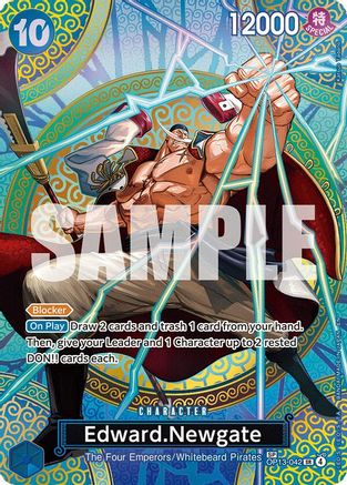 Edward.Newgate (SP) (OP13-042) - Adventure on Kami's Island Foil - Card Brawlers