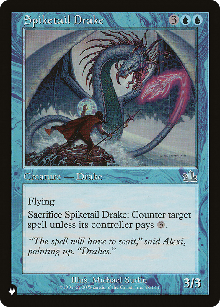 Spiketail Drake [The List] - Magic: The Gathering - Card Brawlers | Quebec | Canada |