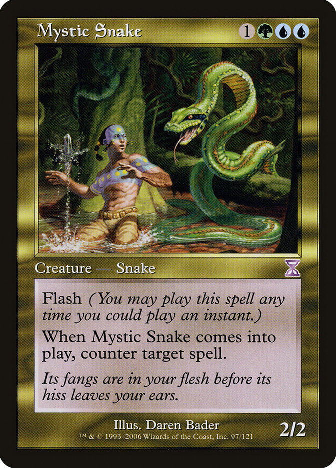 Mystic Snake [Time Spiral Timeshifted] - Magic: The Gathering - Card Brawlers | Quebec | Canada |