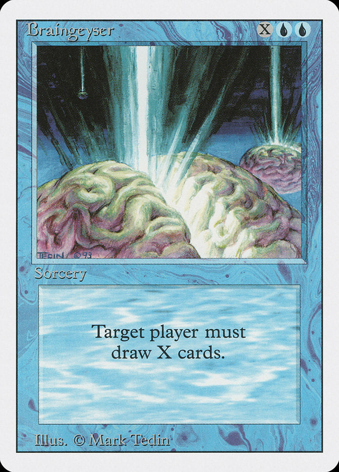 Braingeyser [Revised Edition] - Magic: The Gathering - Card Brawlers | Quebec | Canada |