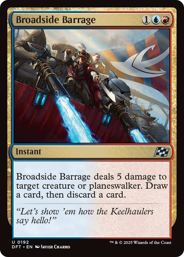 Broadside Barrage [Aetherdrift] - Magic: The Gathering - Card Brawlers | Quebec | Canada |