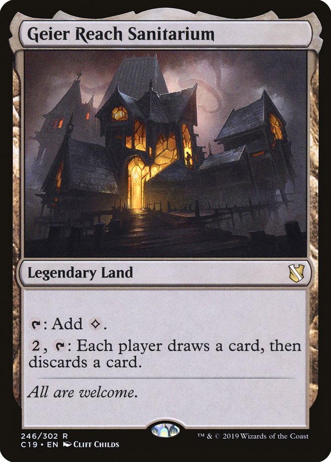 Geier Reach Sanitarium [Commander 2019] - Magic: The Gathering - Card Brawlers | Quebec | Canada |