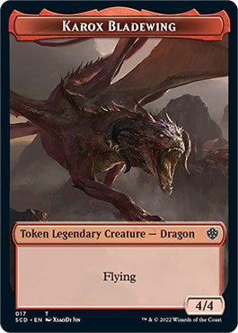 Karox Bladewing // Karox Bladewing Double-Sided Token [Starter Commander Decks] - Magic: The Gathering - Card Brawlers | Quebec | Canada |
