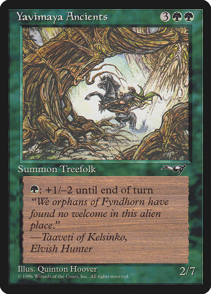 Yavimaya Ancients (Horse Art) [Alliances] - Magic: The Gathering - Card Brawlers | Quebec | Canada |