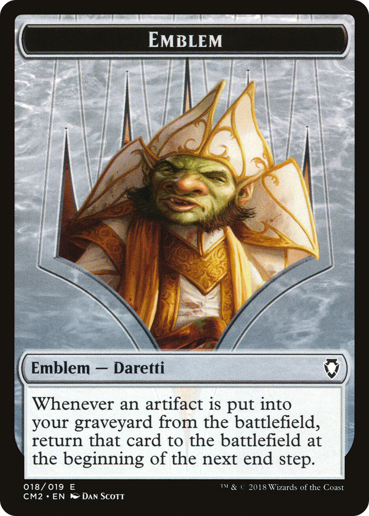 Treasure // Daretti Emblem Double-Sided Token [Secret Lair Drop Series] - Magic: The Gathering - Card Brawlers | Quebec | Canada |