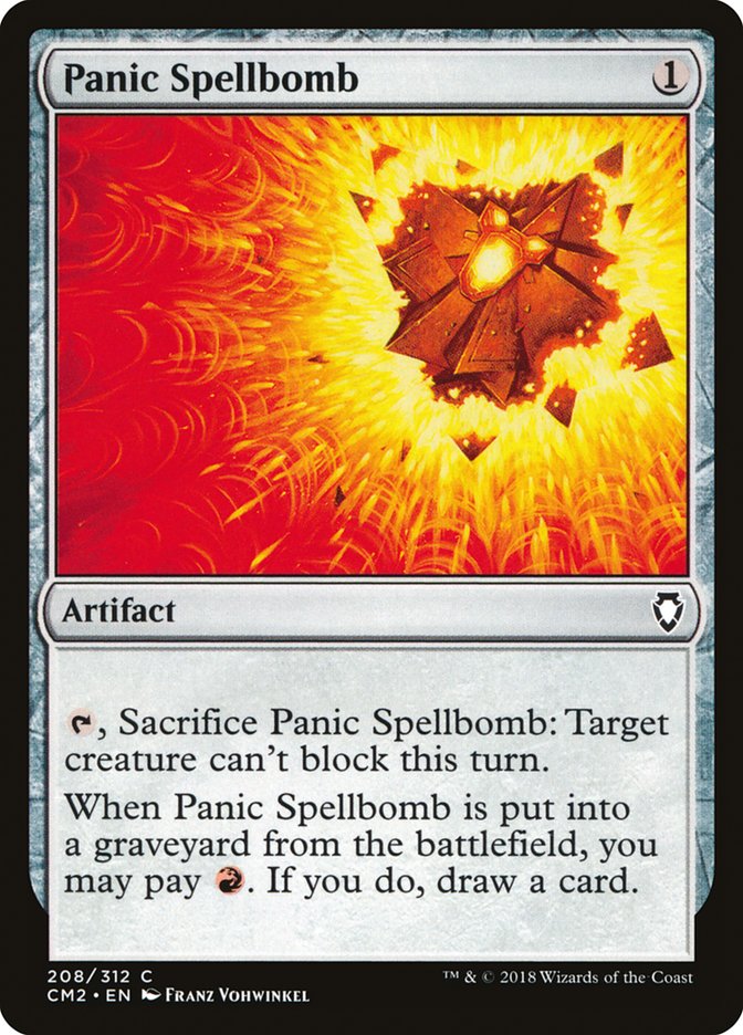Panic Spellbomb [Commander Anthology Volume II] - Magic: The Gathering - Card Brawlers | Quebec | Canada |