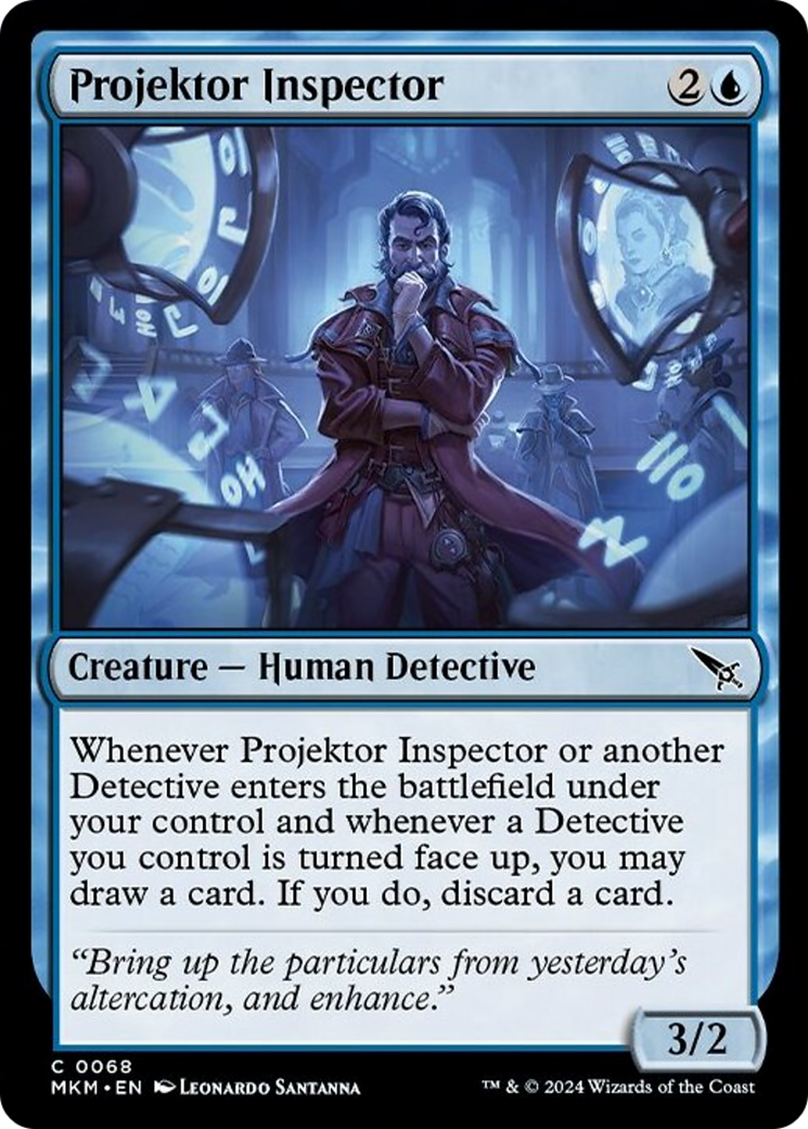 Projektor Inspector [Murders at Karlov Manor] - Magic: The Gathering - Card Brawlers | Quebec | Canada |