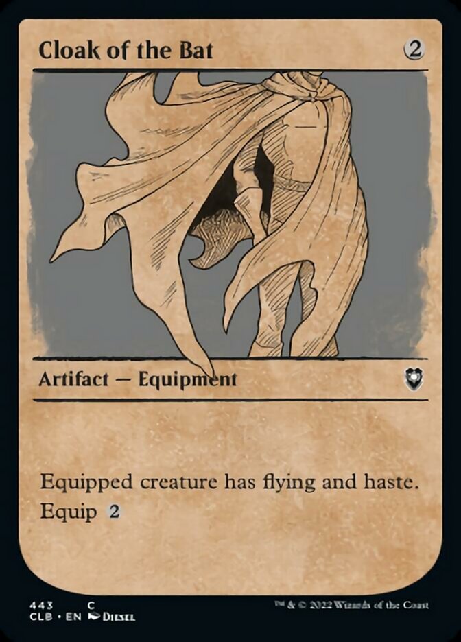 Cloak of the Bat (Showcase) [Commander Legends: Battle for Baldur's Gate] - Magic: The Gathering - Card Brawlers | Quebec | Canada |