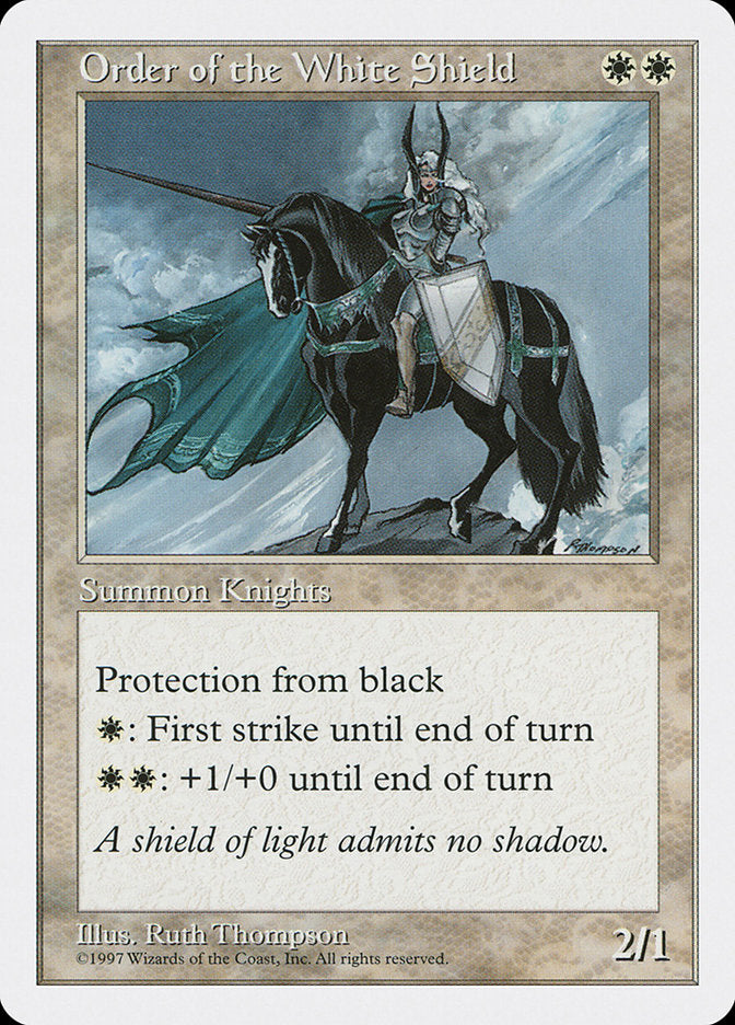Order of the White Shield [Fifth Edition] - Magic: The Gathering - Card Brawlers | Quebec | Canada |