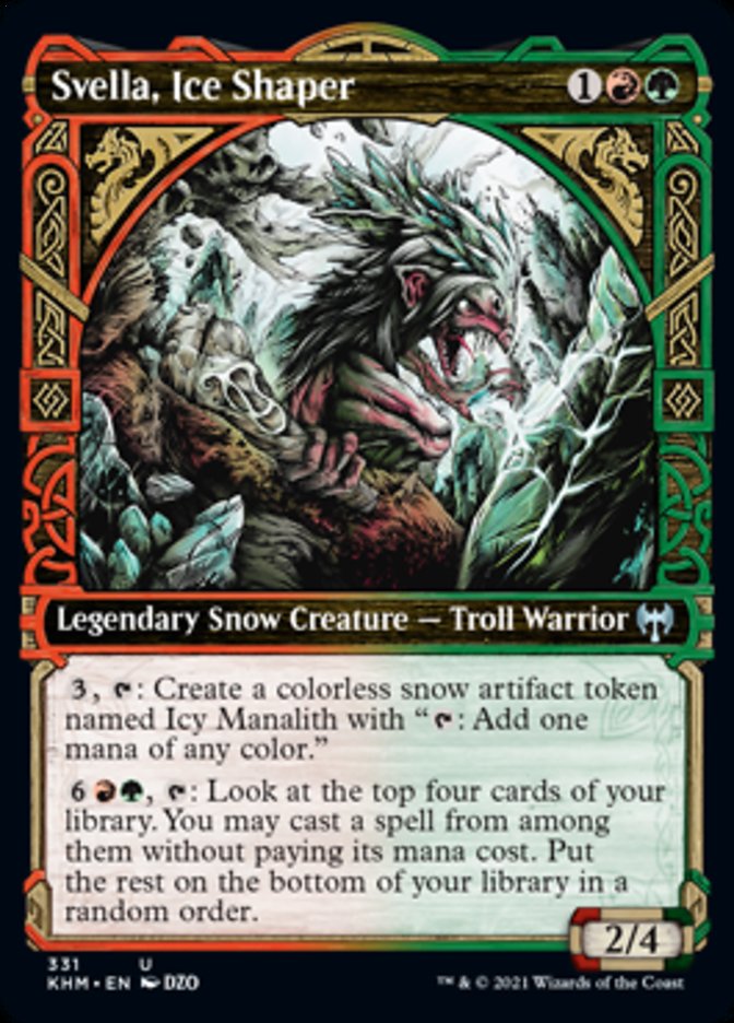 Svella, Ice Shaper (Showcase) [Kaldheim] - Magic: The Gathering - Card Brawlers | Quebec | Canada |