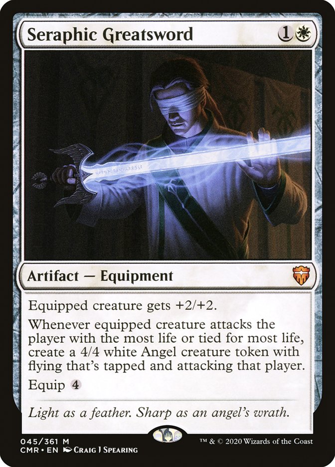 Seraphic Greatsword [Commander Legends] - Magic: The Gathering - Card Brawlers | Quebec | Canada |