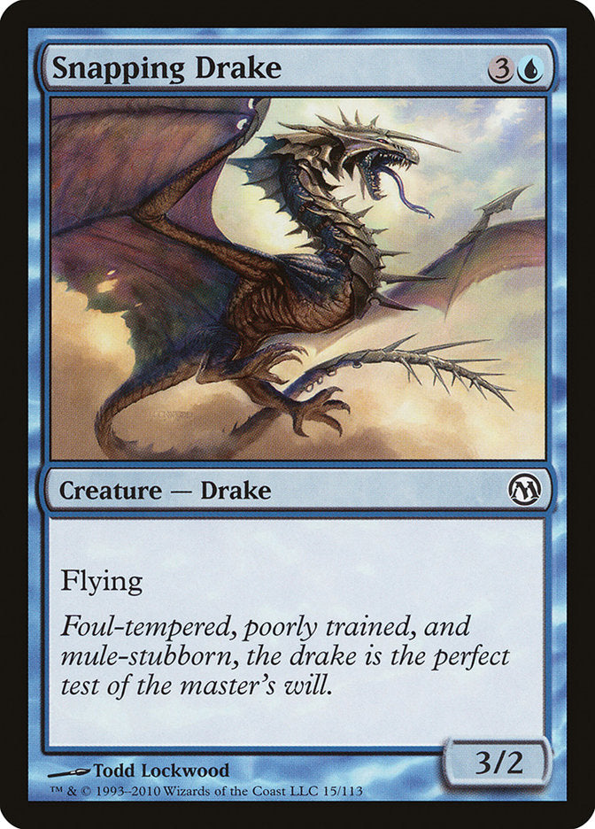 Snapping Drake [Duels of the Planeswalkers] - Magic: The Gathering - Card Brawlers | Quebec | Canada |