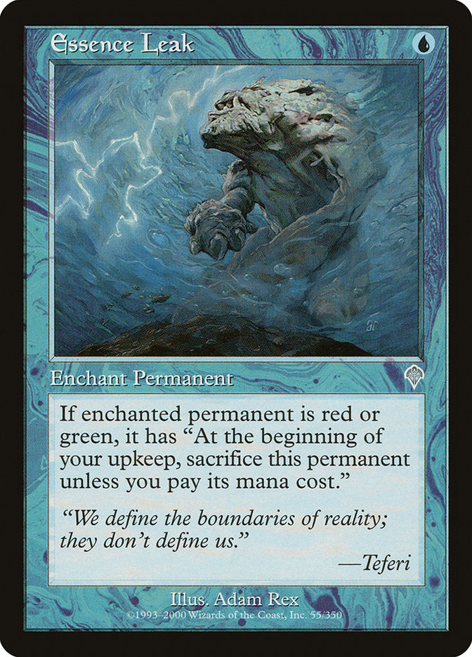 Essence Leak [Invasion] - Magic: The Gathering - Card Brawlers | Quebec | Canada |