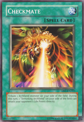 Checkmate [DR1-EN251] Common - Yu-Gi-Oh! - Card Brawlers | Quebec | Canada |