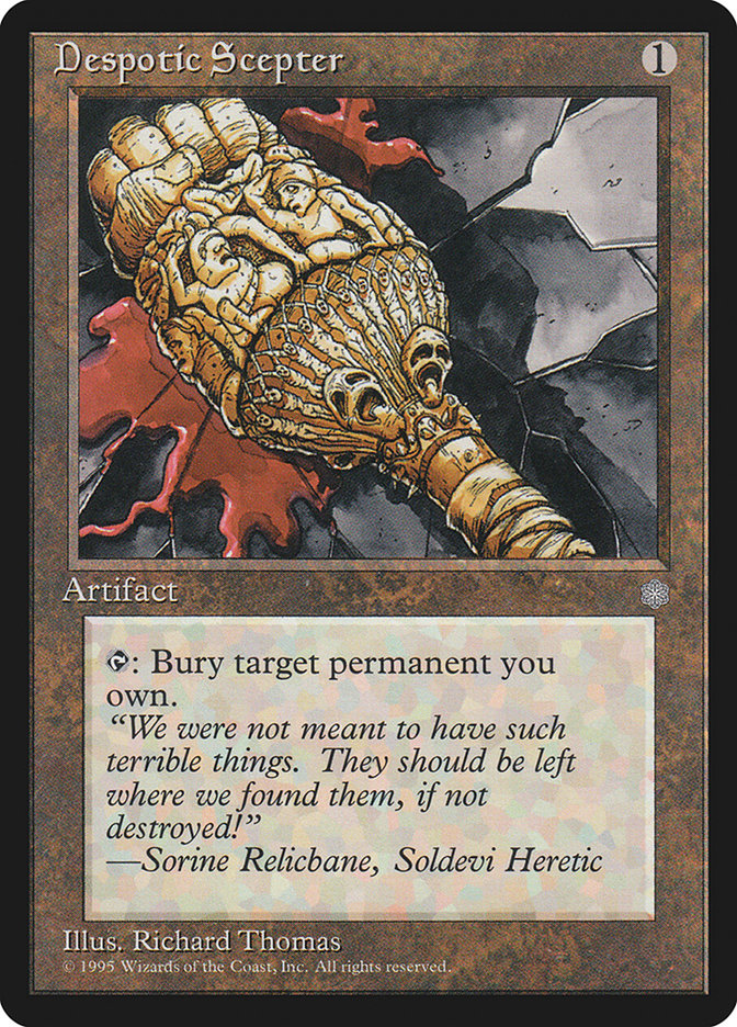 Despotic Scepter [Ice Age] - Magic: The Gathering - Card Brawlers | Quebec | Canada |