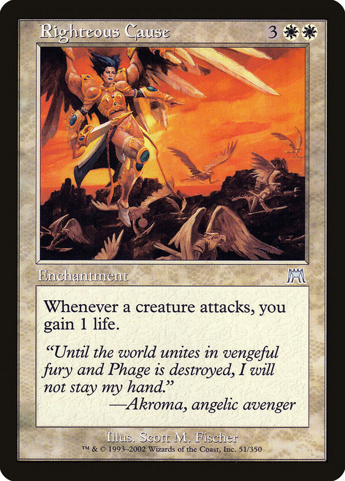 Righteous Cause [Onslaught] - Magic: The Gathering - Card Brawlers | Quebec | Canada |