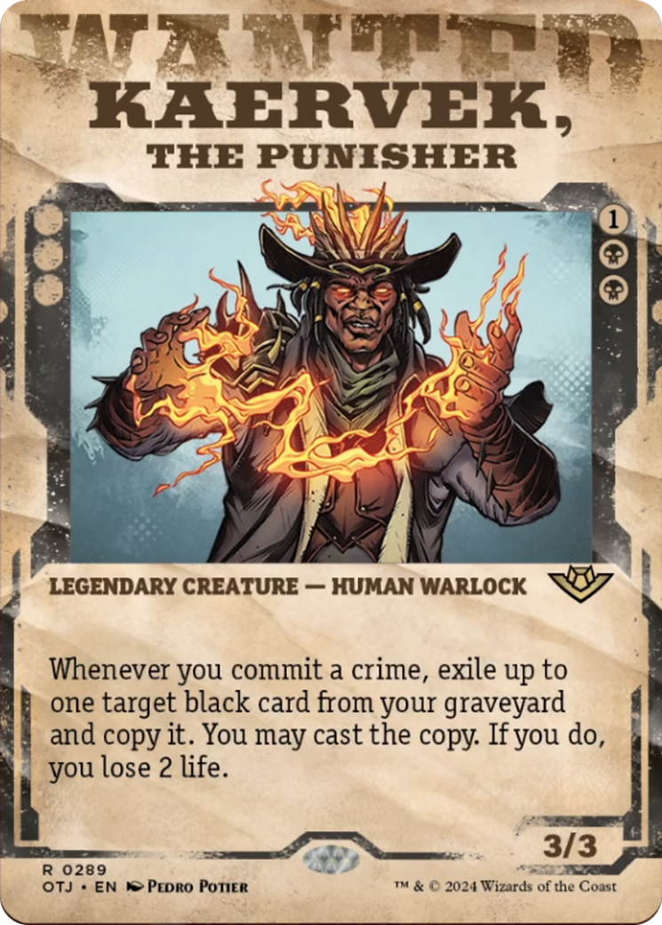 Kaervek, the Punisher (Showcase) [Outlaws of Thunder Junction] - Magic: The Gathering - Card Brawlers | Quebec | Canada |