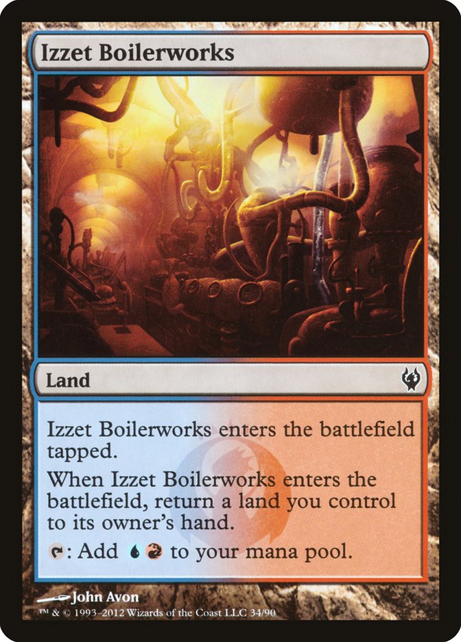 Izzet Boilerworks [Duel Decks: Izzet vs. Golgari] - Magic: The Gathering - Card Brawlers | Quebec | Canada |