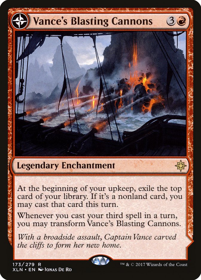 Vance's Blasting Cannons // Spitfire Bastion [Ixalan] - Magic: The Gathering - Card Brawlers | Quebec | Canada |