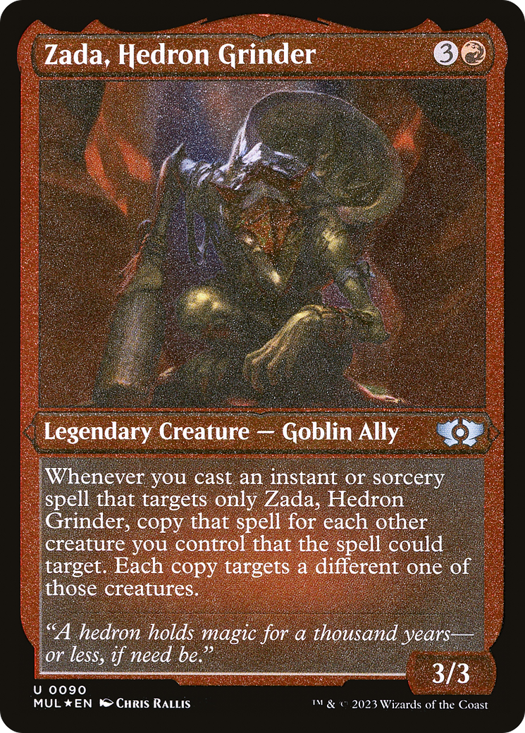 Zada, Hedron Grinder (Foil Etched) [Multiverse Legends] - Magic: The Gathering - Card Brawlers | Quebec | Canada |