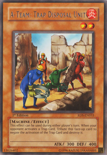 A-Team: Trap Disposal Unit [RDS-EN033] Rare - Yu-Gi-Oh! - Card Brawlers | Quebec | Canada |