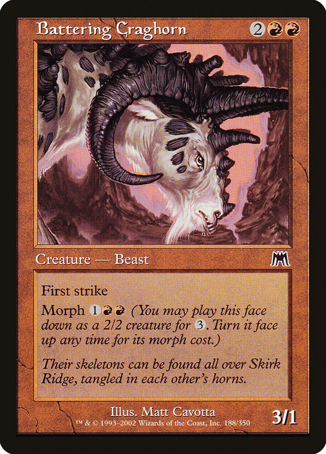 Battering Craghorn [Onslaught] - Magic: The Gathering - Card Brawlers | Quebec | Canada |
