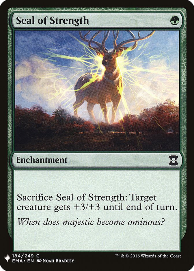 Seal of Strength [Mystery Booster] - Magic: The Gathering - Card Brawlers | Quebec | Canada |