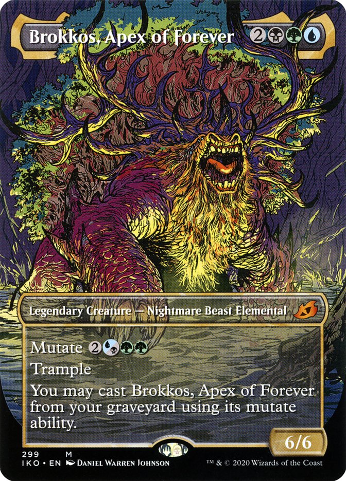 Brokkos, Apex of Forever (Showcase) [Ikoria: Lair of Behemoths] - Magic: The Gathering - Card Brawlers | Quebec | Canada |