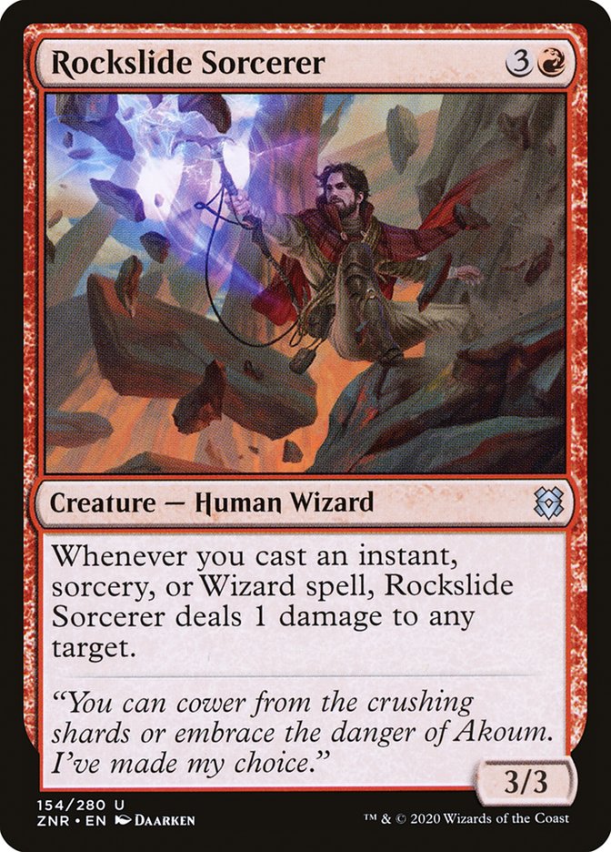 Rockslide Sorcerer [Zendikar Rising] - Magic: The Gathering - Card Brawlers | Quebec | Canada |
