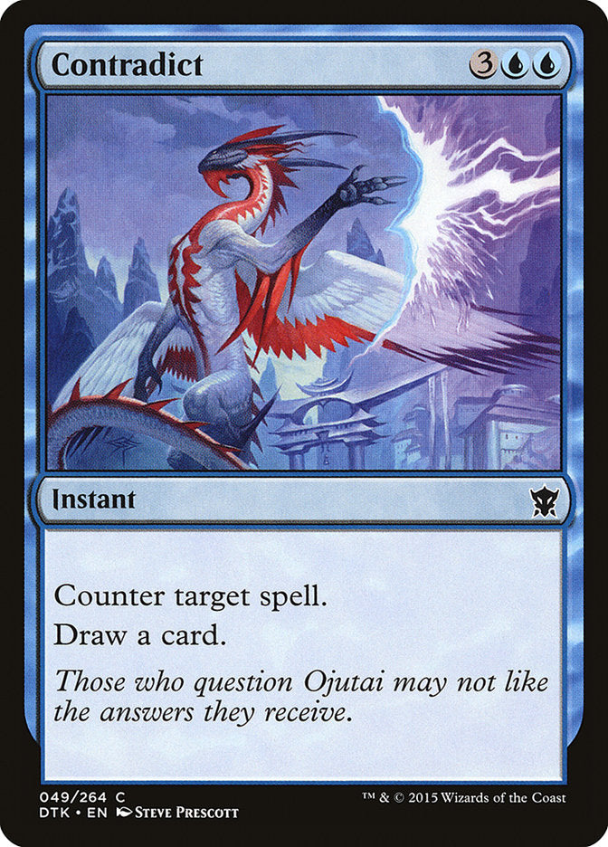 Contradict [Dragons of Tarkir] - Magic: The Gathering - Card Brawlers | Quebec | Canada |