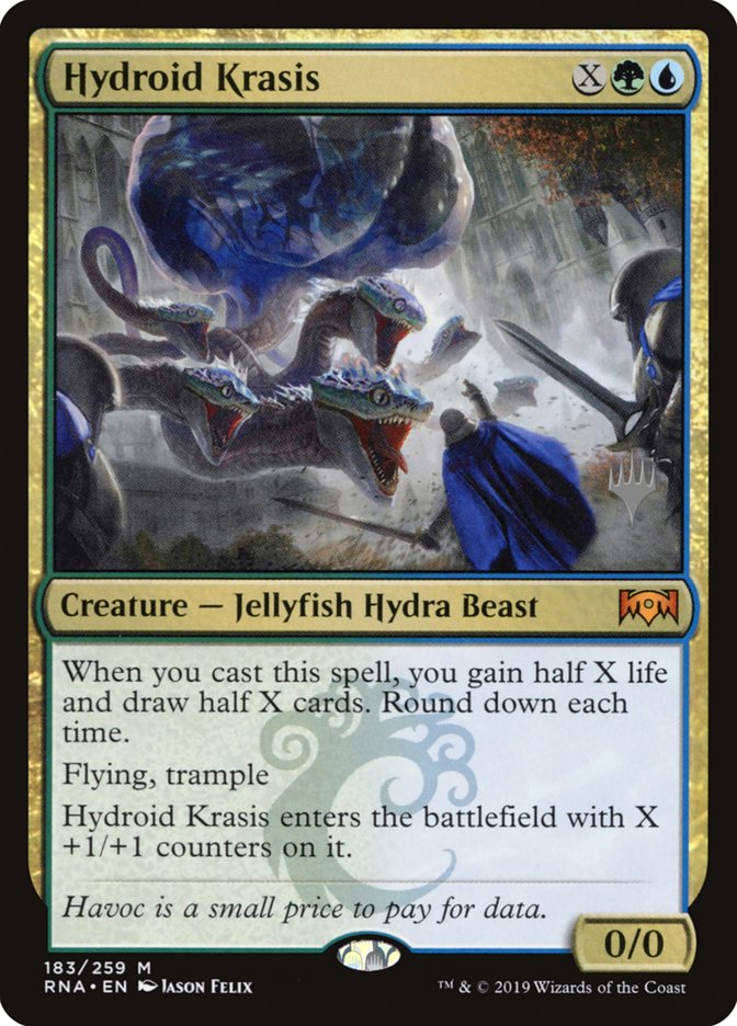 Hydroid Krasis (Promo Pack) [Ravnica Allegiance Promos] - Magic: The Gathering - Card Brawlers | Quebec | Canada |