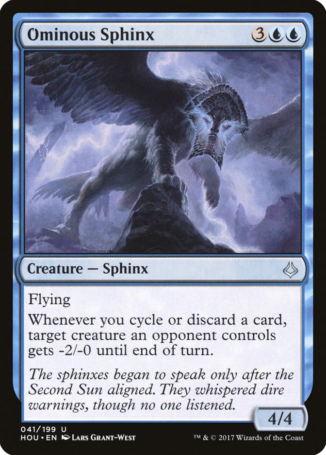 Ominous Sphinx [Hour of Devastation] - Magic: The Gathering - Card Brawlers | Quebec | Canada |