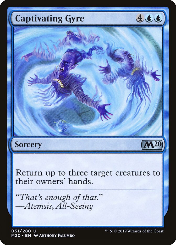 Captivating Gyre [Core Set 2020] - Magic: The Gathering - Card Brawlers | Quebec | Canada |