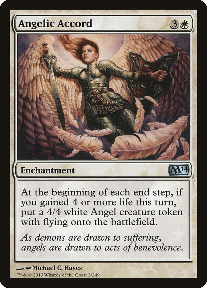 Angelic Accord [Magic 2014] - Magic: The Gathering - Card Brawlers | Quebec | Canada |