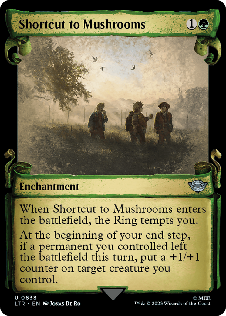 Shortcut to Mushrooms [The Lord of the Rings: Tales of Middle-Earth Showcase Scrolls] - Magic: The Gathering - Card Brawlers | Quebec | Canada |