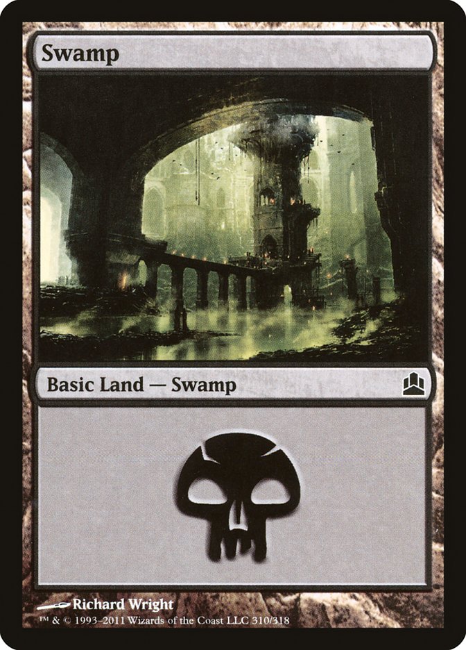 Swamp (310) [Commander 2011] - Magic: The Gathering - Card Brawlers | Quebec | Canada |