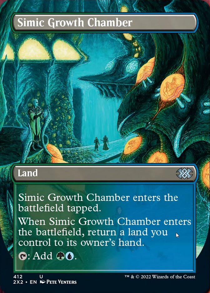Simic Growth Chamber (Borderless Alternate Art) [Double Masters 2022] - Magic: The Gathering - Card Brawlers | Quebec | Canada |